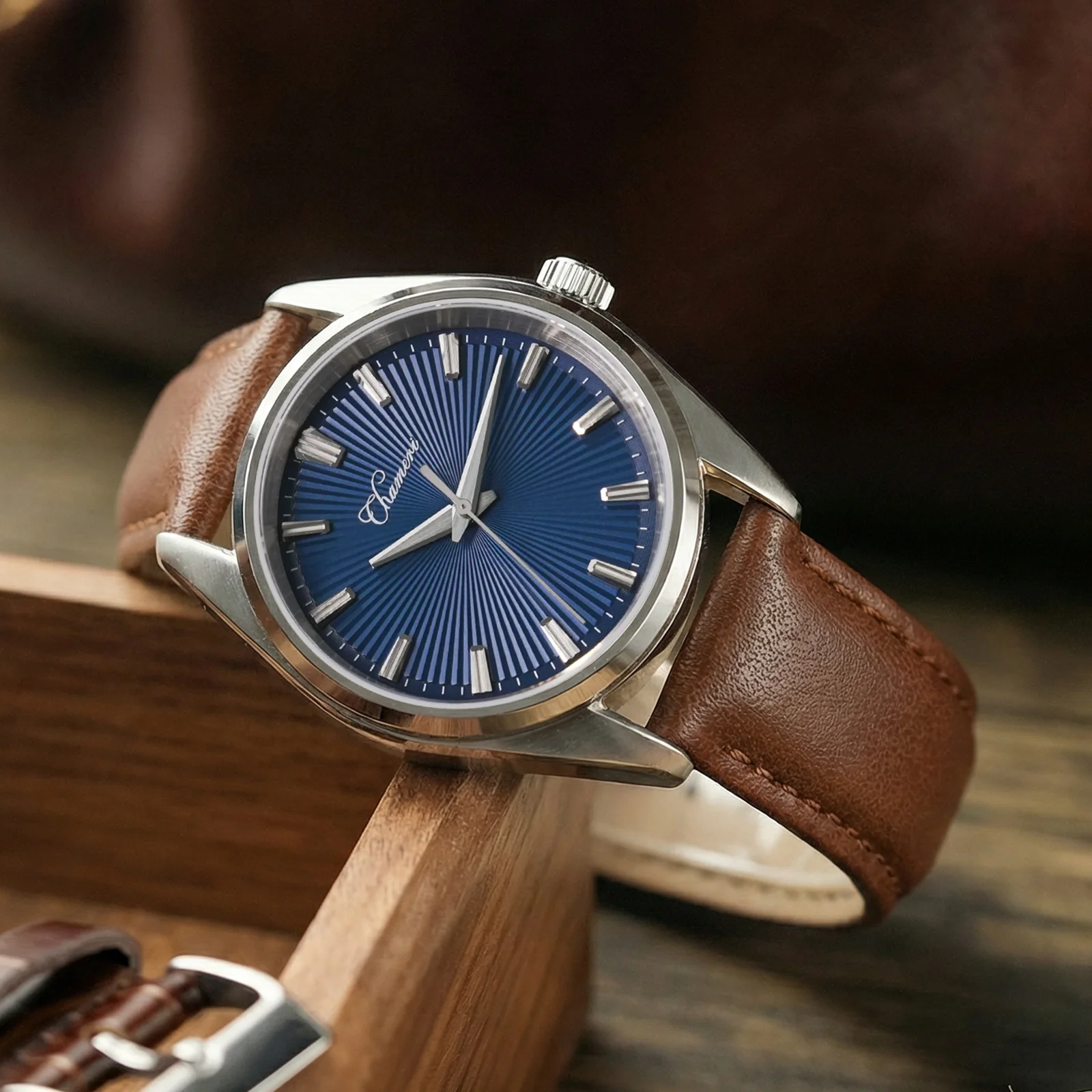 Chameri 40mm VH31 Quartz Sweep Second Watch GS05 - Image 15