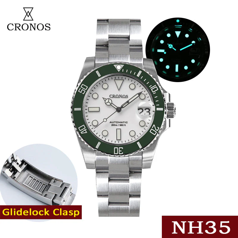 Cronos 2.5x Sub Diver NH35 Dive Watch L6015M - Image 4