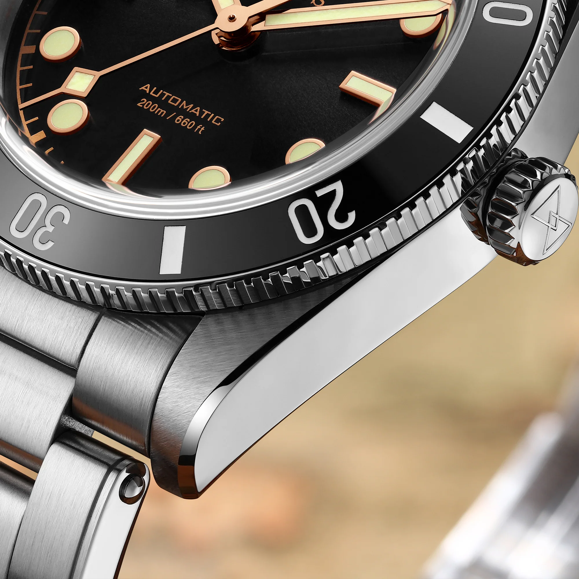 Cronos 37mm BB54 Vintage Diver Automatic Watches L6024 V3 - Image 11