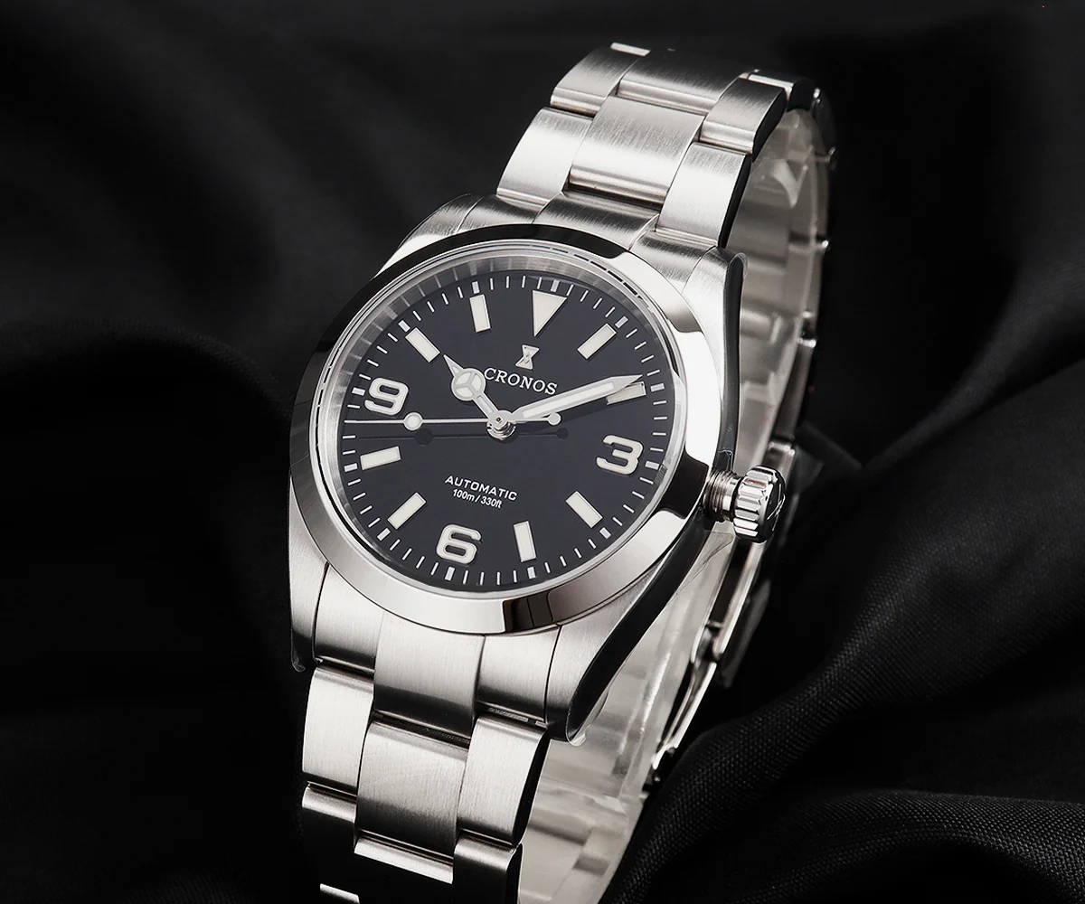 ★★US Warehouse★★Cronos 36mm Explore PT5000 Automatic Watch L6032 - Image 9