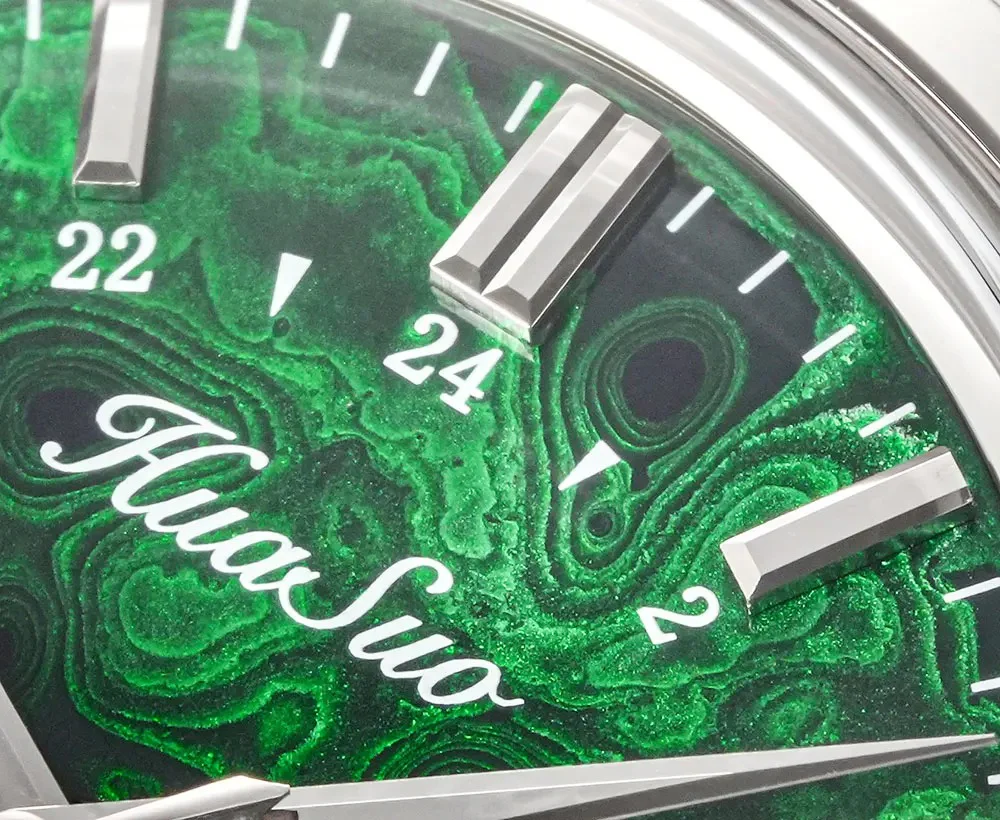 HUASUO 39mm Luxury Handmade Lacquer Dial GMT Men's Watch - Image 20