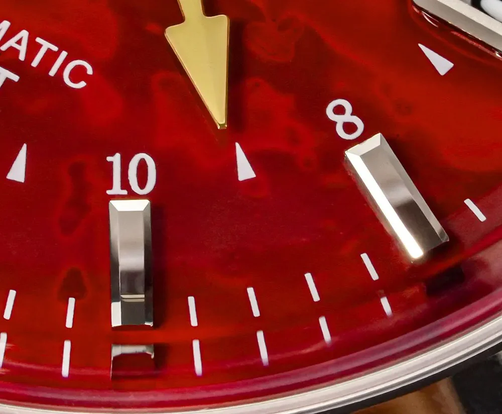 HUASUO 39mm Luxury Handmade Lacquer Dial GMT Men's Watch - Image 26