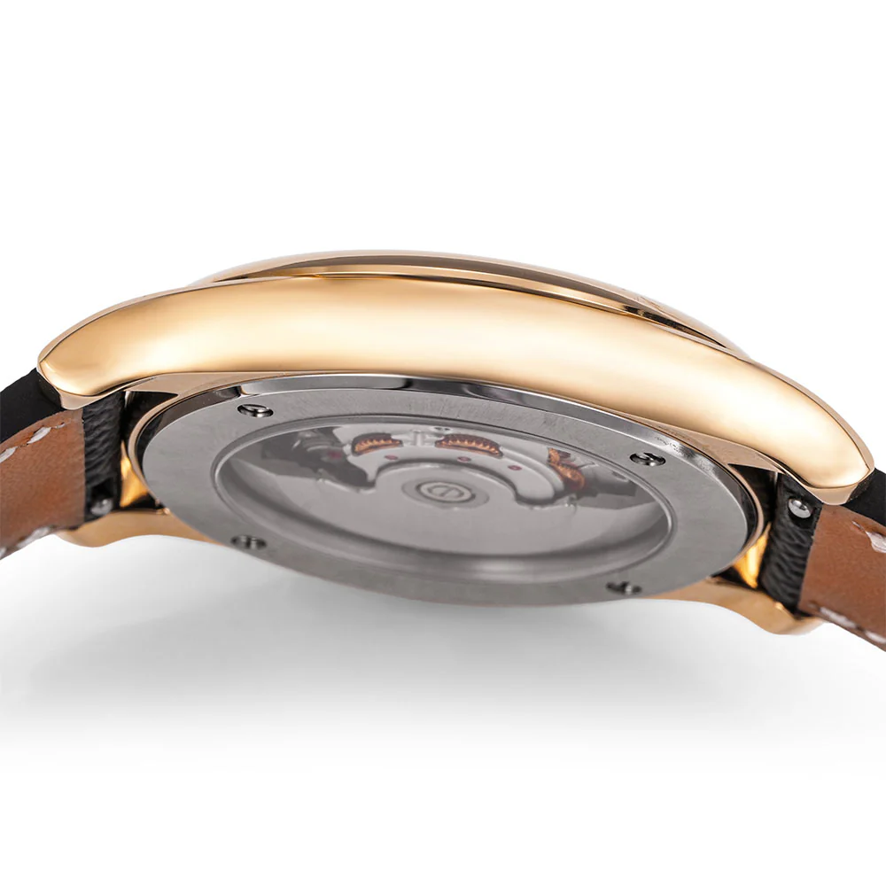 HUASUO New 38mm Business Men Watch Tiger Eye Stone Dial Watch - Image 21