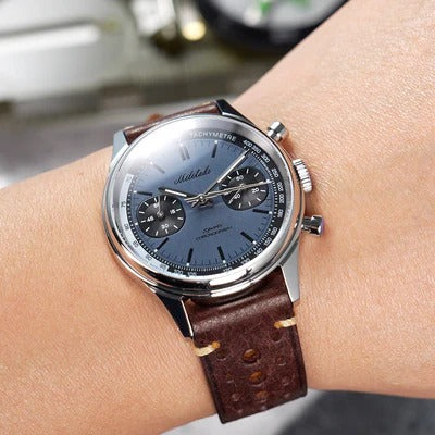 Militado Miyota 6S21 Chronograph Watch 40mm Men Watch ML23 - Image 15