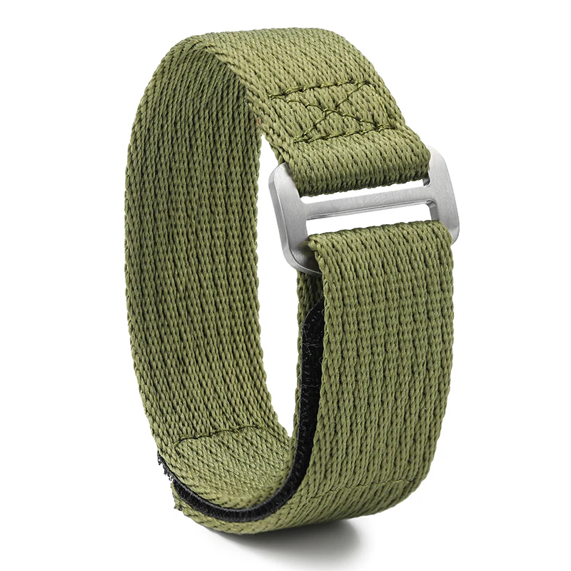 20mm/22mm Soft Nylon Magic Tape Watchband - Image 4