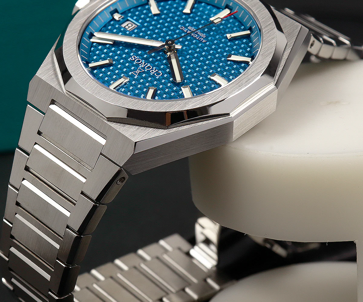 Cronos 39mm Skyline PT5000 Automatic Men Watch L6028 - Image 16
