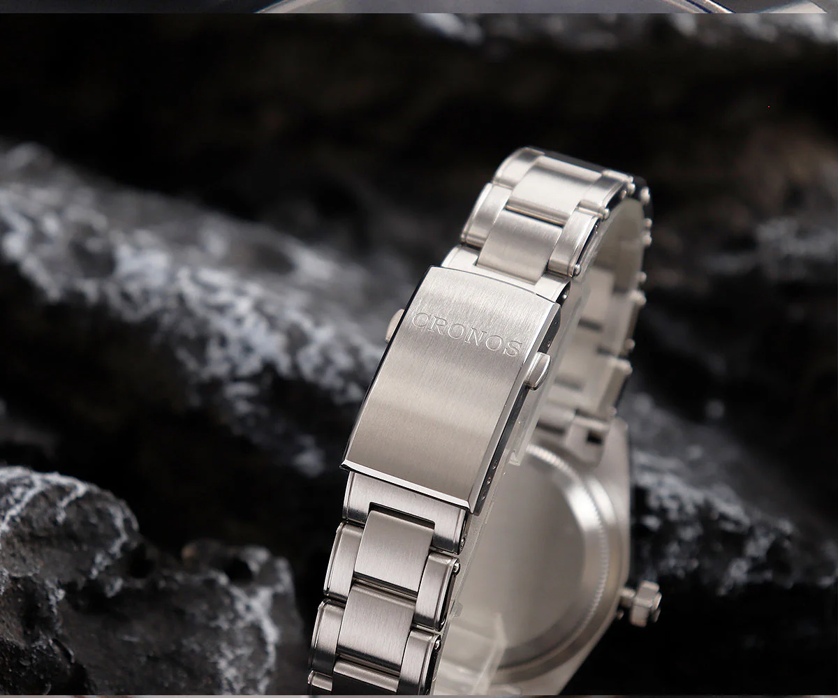 Cronos BB39 PT5000/SW200 Snowflake Automatic Watch L6026-Riveted bracelet - Image 21