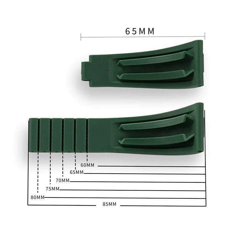 ★New Arrivals★Cut-to-Size TPU Rubber Watch Strap - Image 38