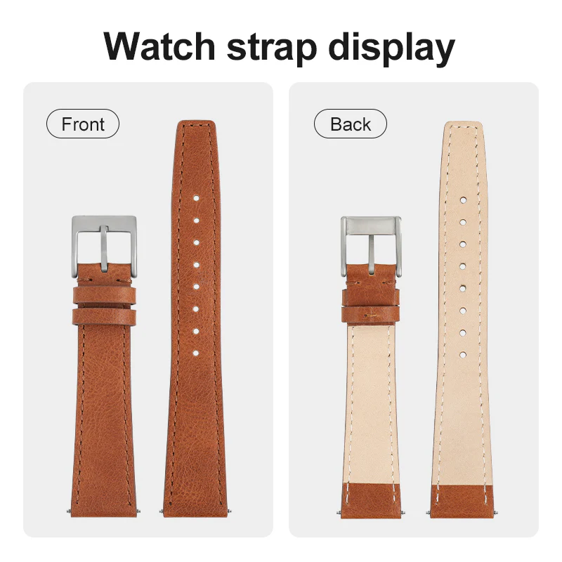 Leather Pilot Watch Band - Image 15
