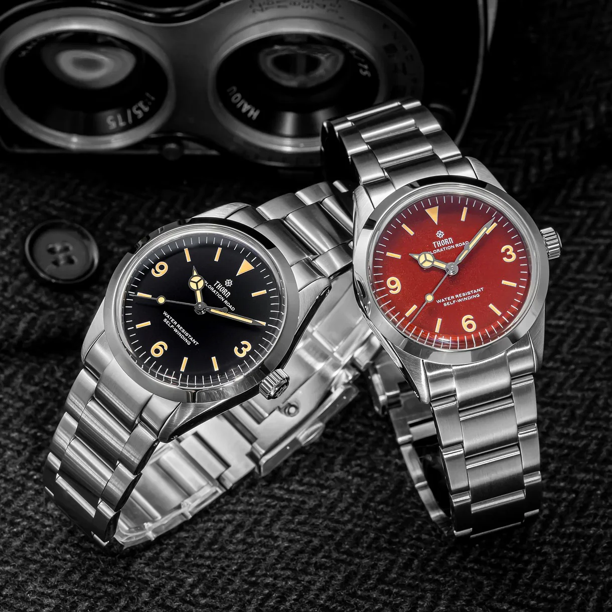 Thorn 34mm Vintage Mechanical Watch T005 - Image 6