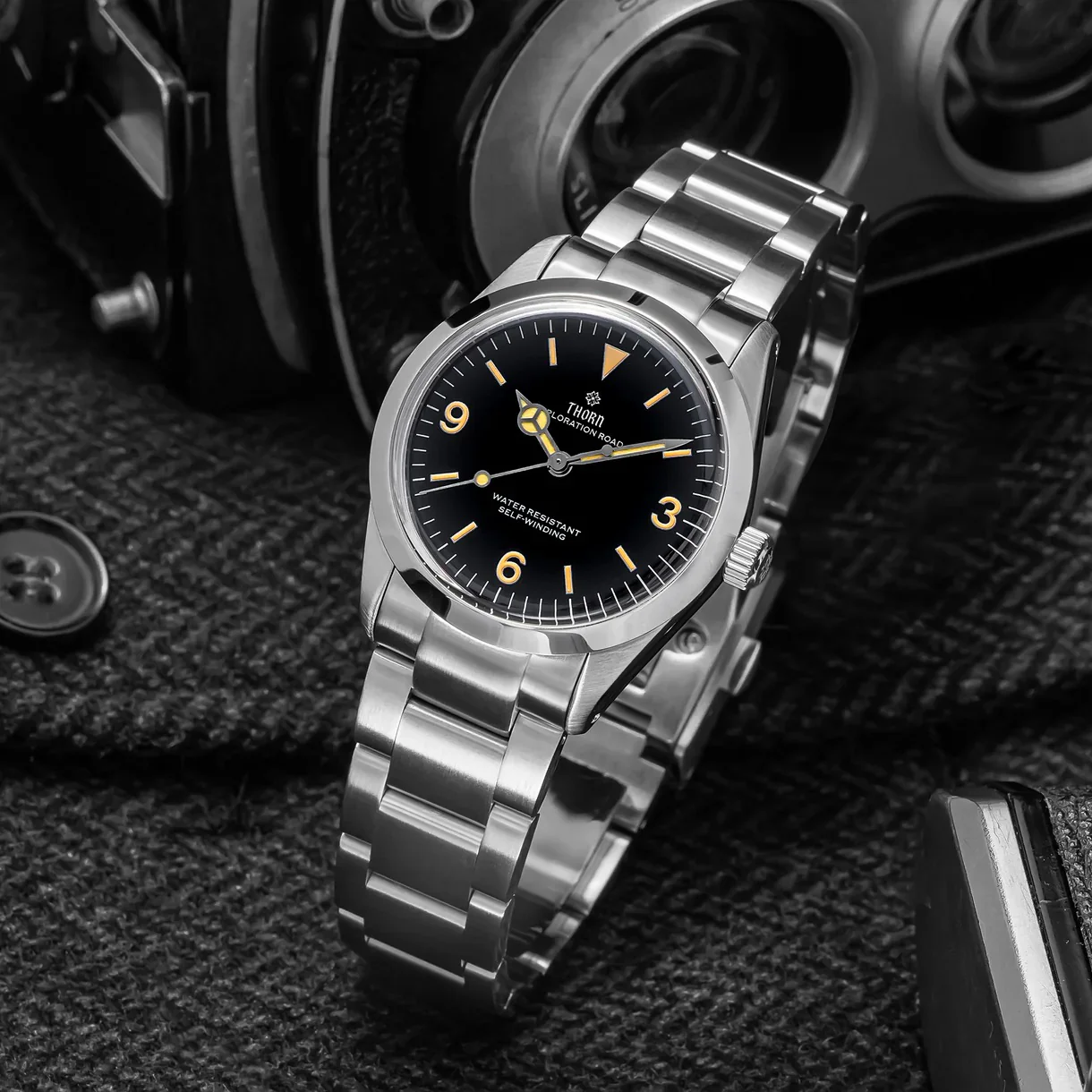 Thorn 34mm Vintage Mechanical Watch T005 - Image 7
