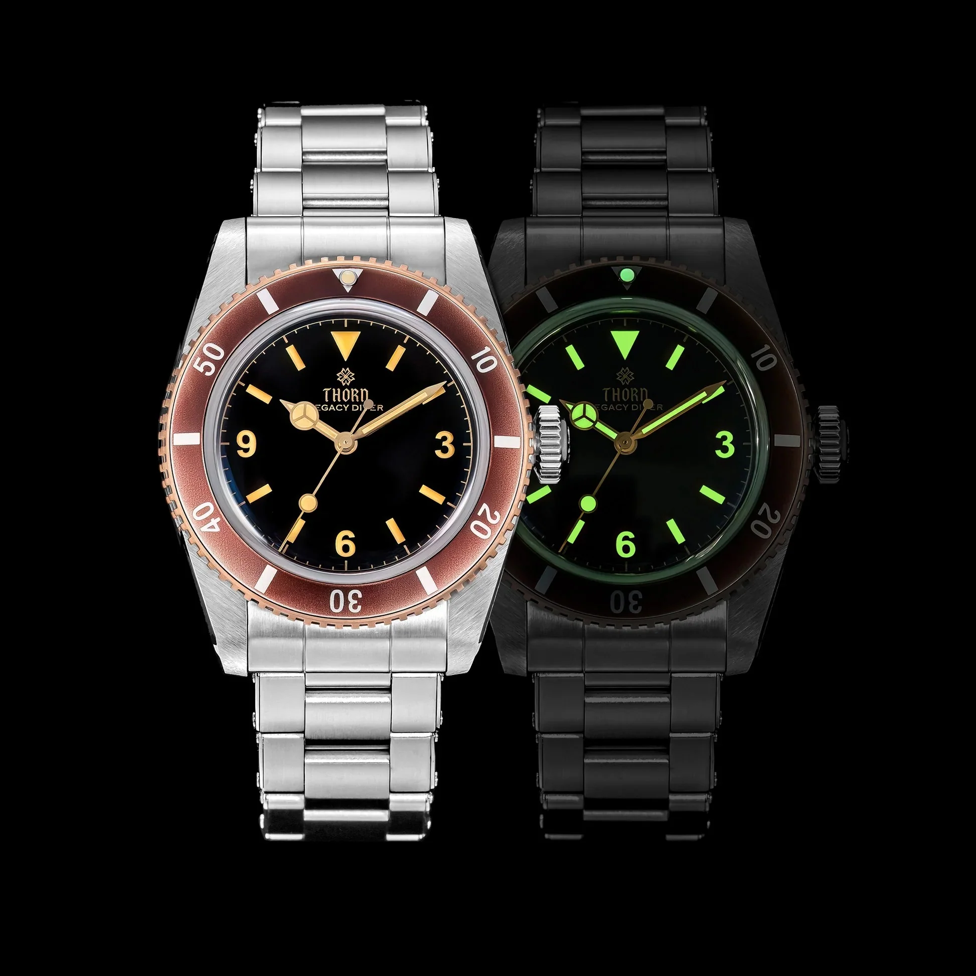 THORN 37mm PT5000 Automatic Dive Watch T028 - Image 20