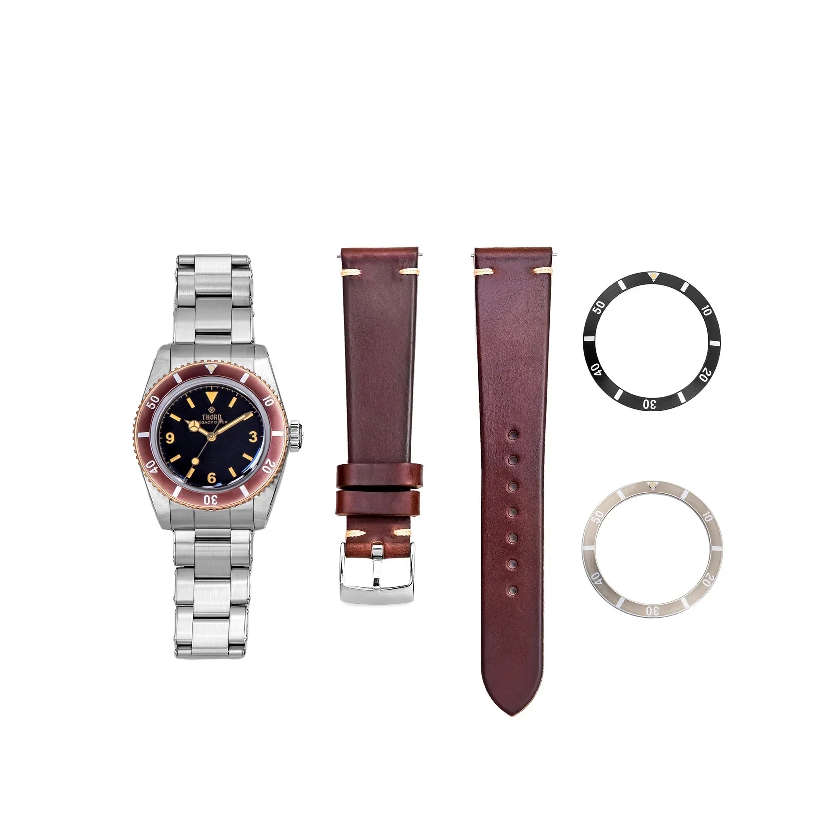 THORN 37mm PT5000 Automatic Dive Watch T028 - Image 4