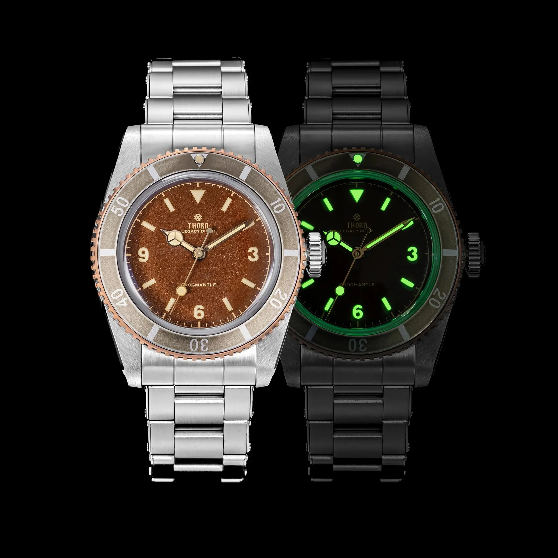 THORN 37mm PT5000 Automatic Dive Watch T028 - Image 9