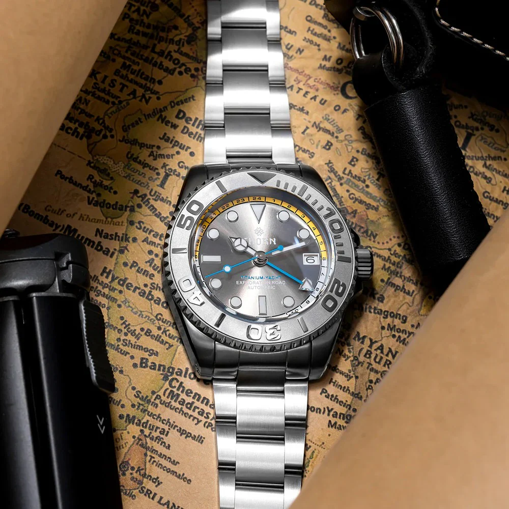 THORN Titanium Helium Valve NH34 GMT Watch - Image 10