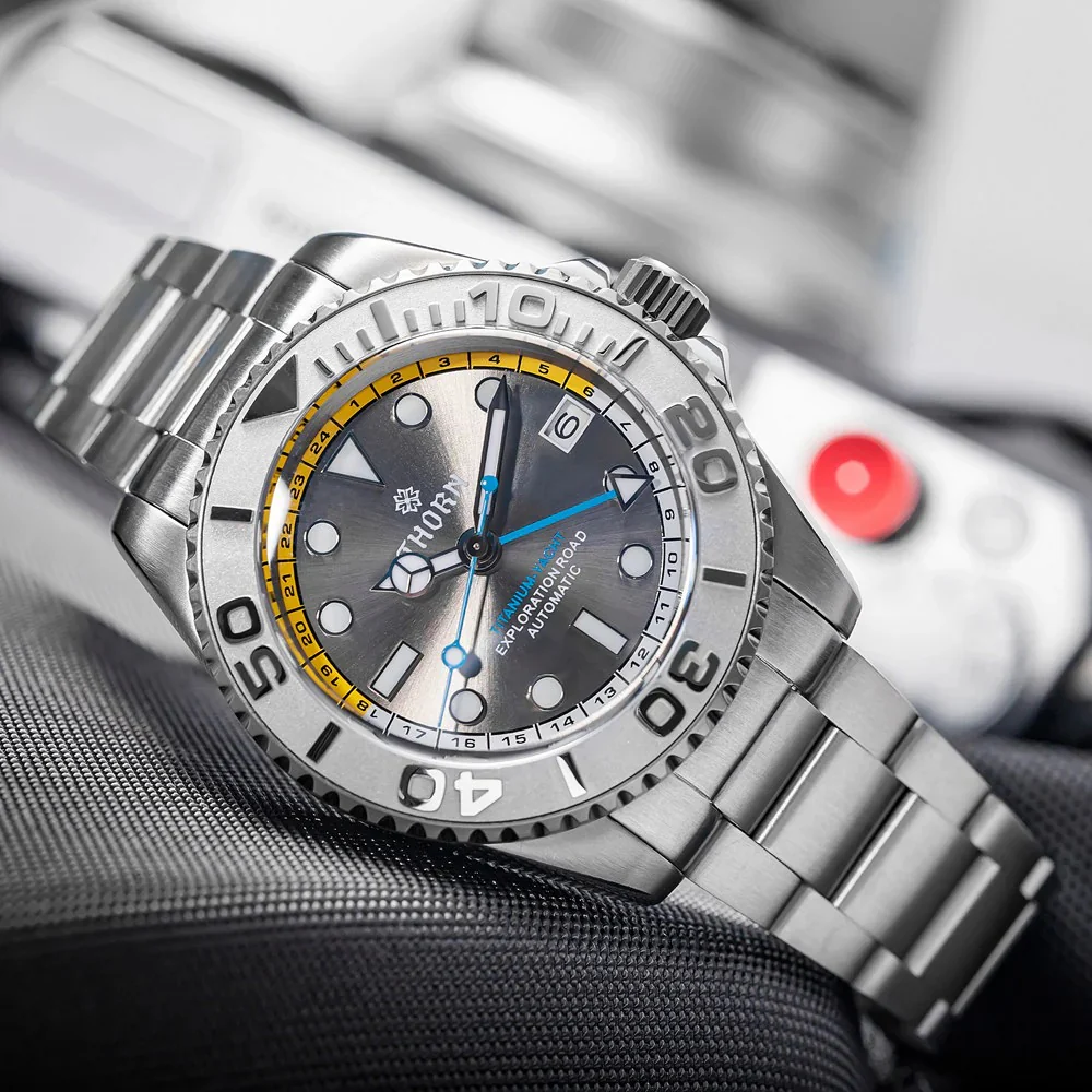 THORN Titanium Helium Valve NH34 GMT Watch - Image 18