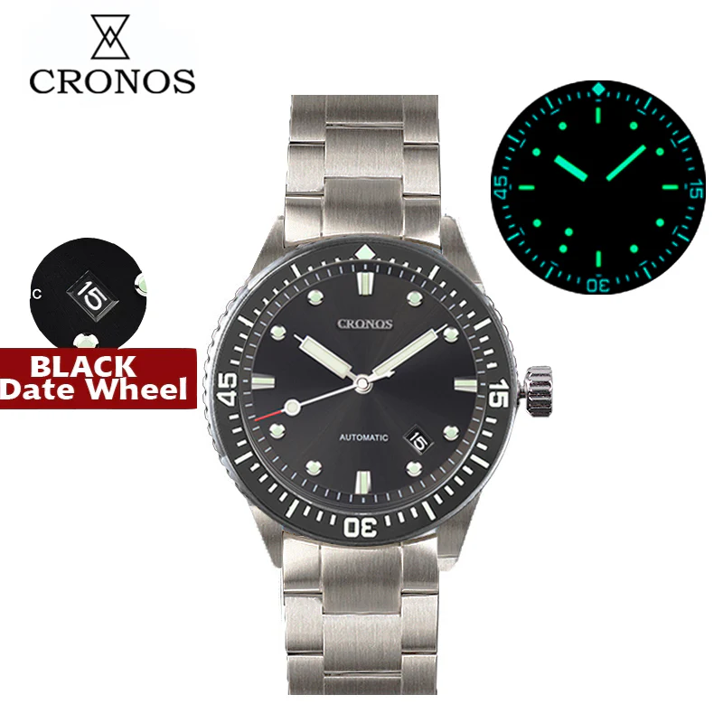 Cronos Daily Men Automatic NH35 Watch L6011M - Image 6