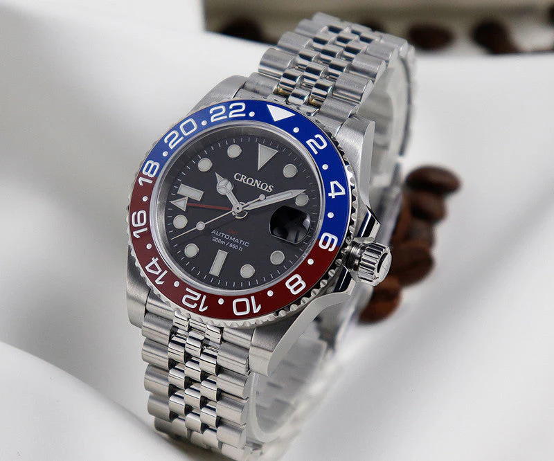 Cronos NH34 GMT Automatic Men Watch L6020M - Image 19