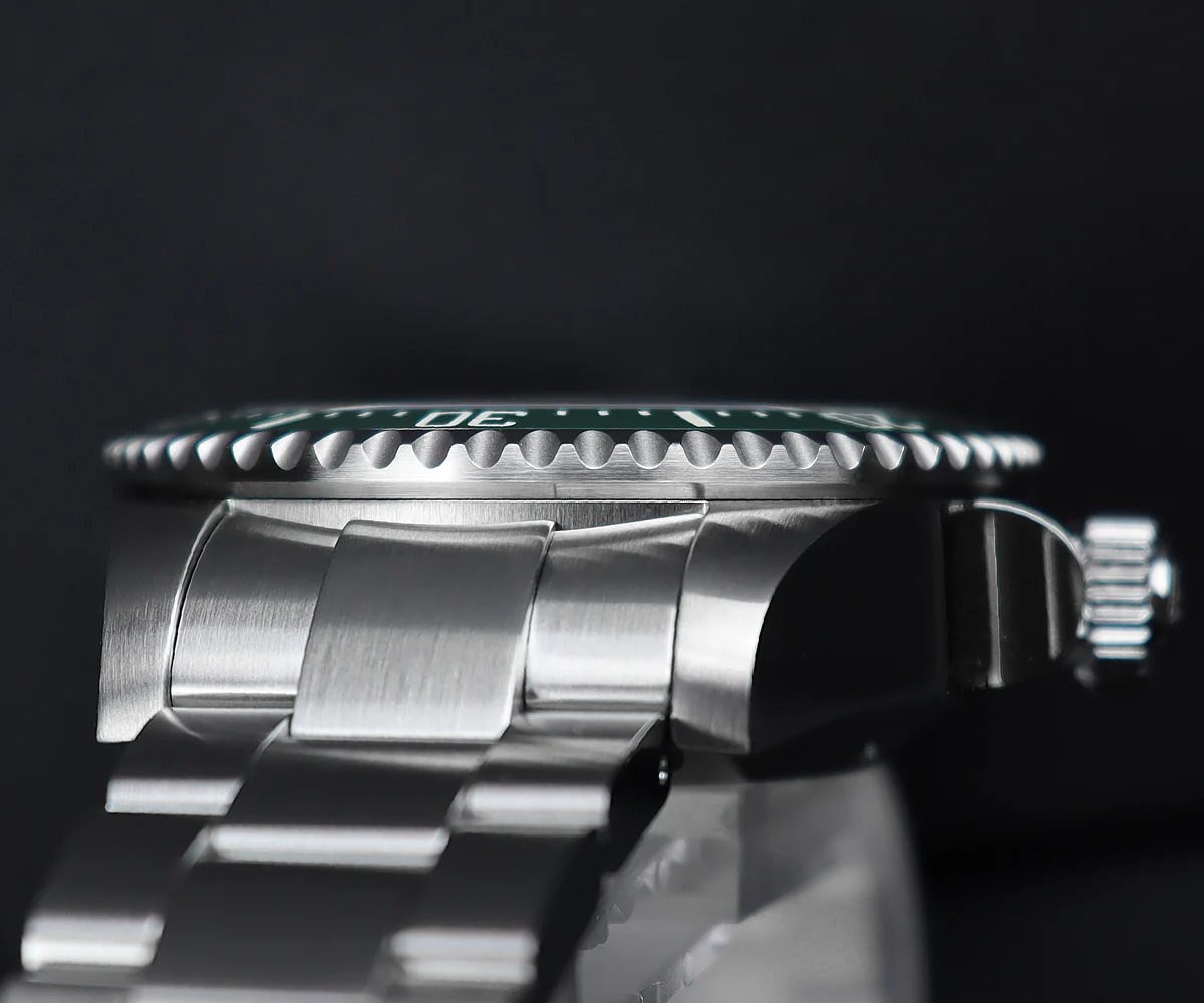 ★★US Warehouse★★Cronos 44mm Sub Diver Watch 2000 Meters Water Miyota 9015 L6039 - Image 15